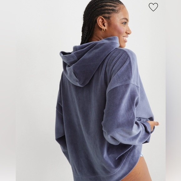 Aerie velour hoodie. Size XL - Picture 2 of 9